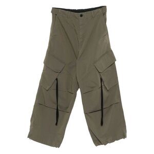Isabel Benenato Green Trousers - Regular & Straight-Leg Trousers Men